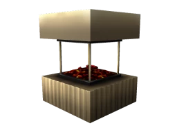 Luster Downe Fireplace