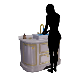 Luxe Stone Waterfall Sink