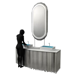 Paragon Spaulding Sink Unit - Interactive