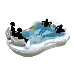 Luxe Steamy Oasis Hot Tub