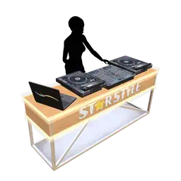 Luxe StarStyle DJ Desk - Interactive