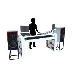 MOD Mansion Rave DJ Booth - Interactive