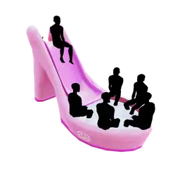 Mod Doll's House Shoe Pool With Slide