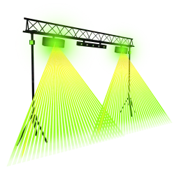 MOD Synthwave Laser Stage (Yellow)