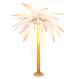 Mod Feather Palm Floor Lamp