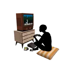 Water Mill TV Video Game - Interactive