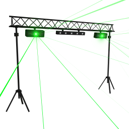 Party Laser Stage Lighting - Vibrant Green