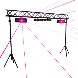 Party Laser Stage Lighting - Hot Pink