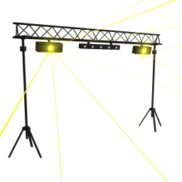Party Laser Stage Lighting - Bright Yellow