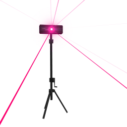 Party Laser Standing Light - Hot Pink