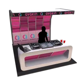 Streaming Music Ultimate DJ Booth - Interactive