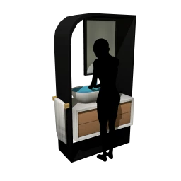 Luxe Guest Cabin Sink