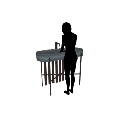 they. Exposed Material Sink