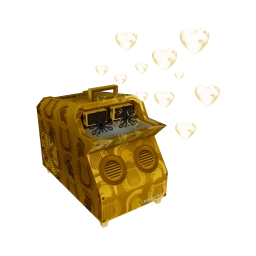 Wanderlust Trojan Party Bubble Machine (Gold)