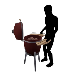 Wanderlust Maximum Heat BBQ Smoker - Interactive