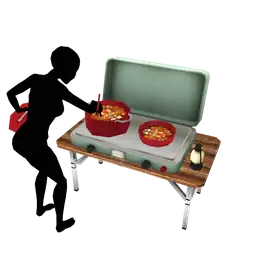 Wanderlust Camping Companion Cooking Station - Interactive