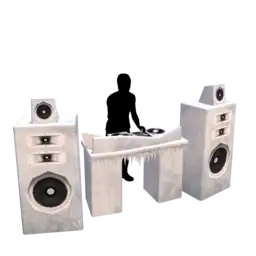 Frosty DJ Booth - Interactive