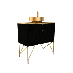 Black Hues Deco Sink Unit