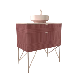 Rose Hues Deco Sink Unit