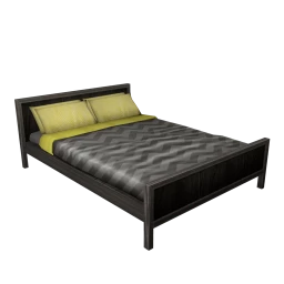 Essential Double Bed - Yellow