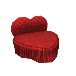 Luxurious Velvet Heart Bed
