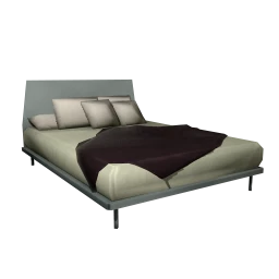Alameda Double Bed - Grey