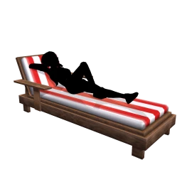 Yume Banded Beach Lounger