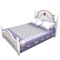Periwinkle Double Bed