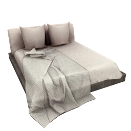 Minimalist Stone Cold Bed