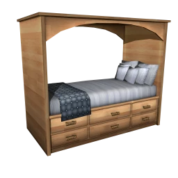 Luxe Cabin Retreat Bed