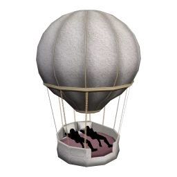 Luxe Hot Air Balloon Bed