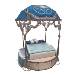 Luxe Princess Core Canopy Bed