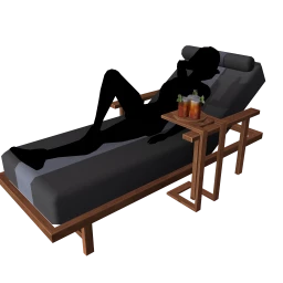 LUXE Mariahilf Sun Lounger