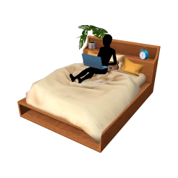 MOD Kawaii Night Bed - Interactive