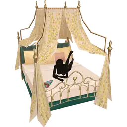 Mod Timeless Elegance Canopy Bed