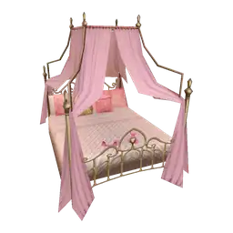 Mod Dainty Fantasy Four Poster Bed