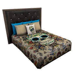 Old Fashioned Tattoo Double Bed