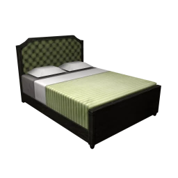 Zenith Meridian Double Bed - Green