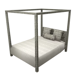 Mezyan Cephalonia Canopy Bed