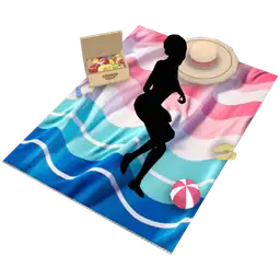 Yume Pool Party Picnic Beach Towel