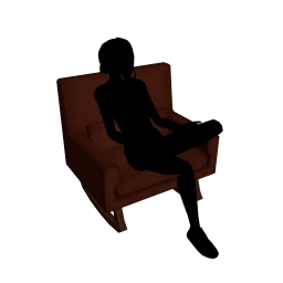 Amour Packsaddle Rocking Chair