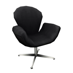 Lucile Lounge Chair - Dark Gray