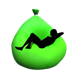 Big Balloon Bean Bag (Green) 
