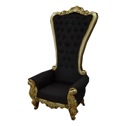 Baroque Chevaleresque Chair - Dark