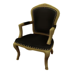 Baroque D'Artagnan Chair - Dark