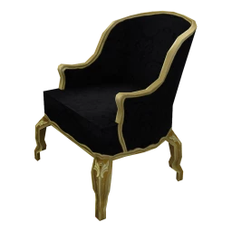 Baroque Brittany Duchesse Chair - Dark