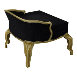 Baroque Planchet Chair - Dark