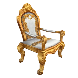 Noble Throne - Beldassare - White