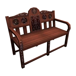 Gauntlet Wooden Bench