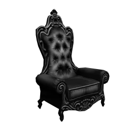 Front Row Black Diamond Throne